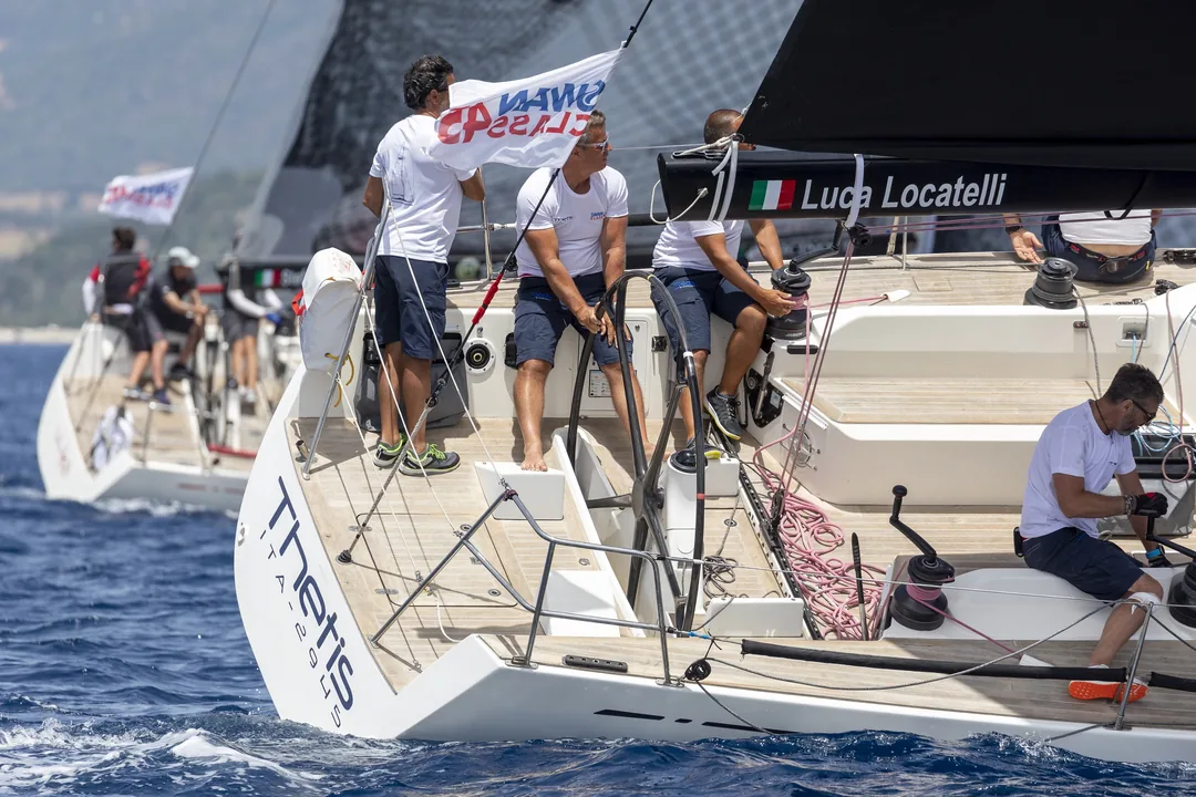 SWAN 45 sailing