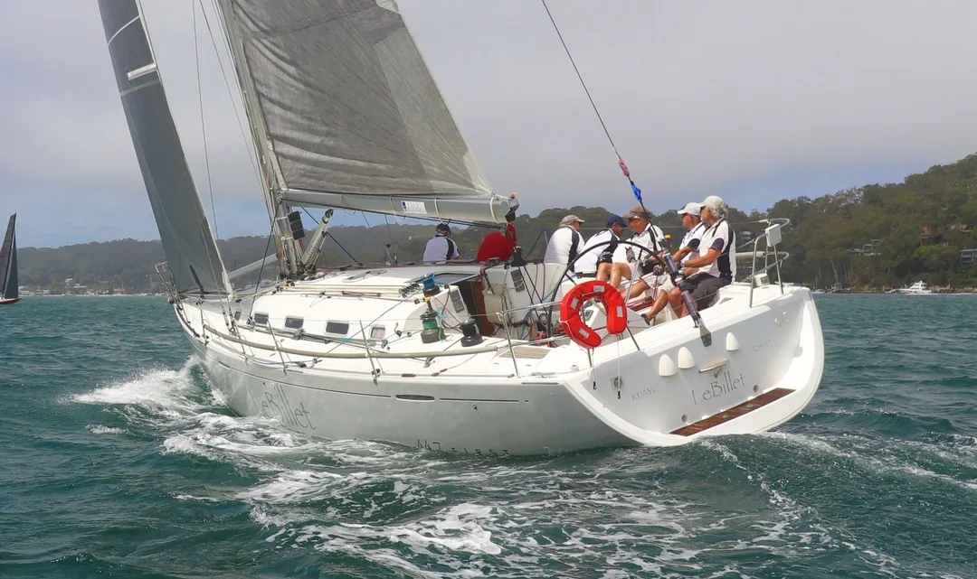 FIRST 44.7 sailing