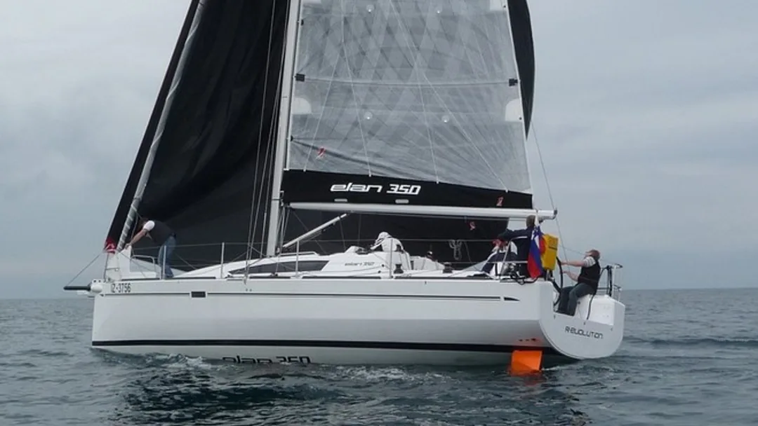 ELAN 350 sailing
