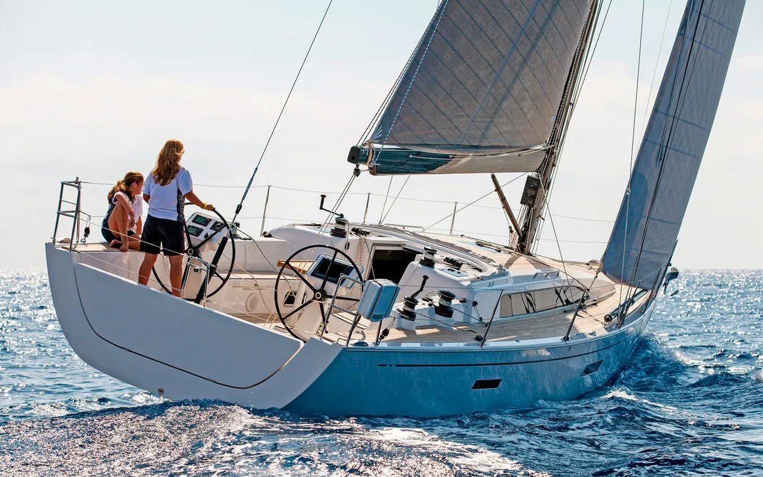 XP 38 sailing