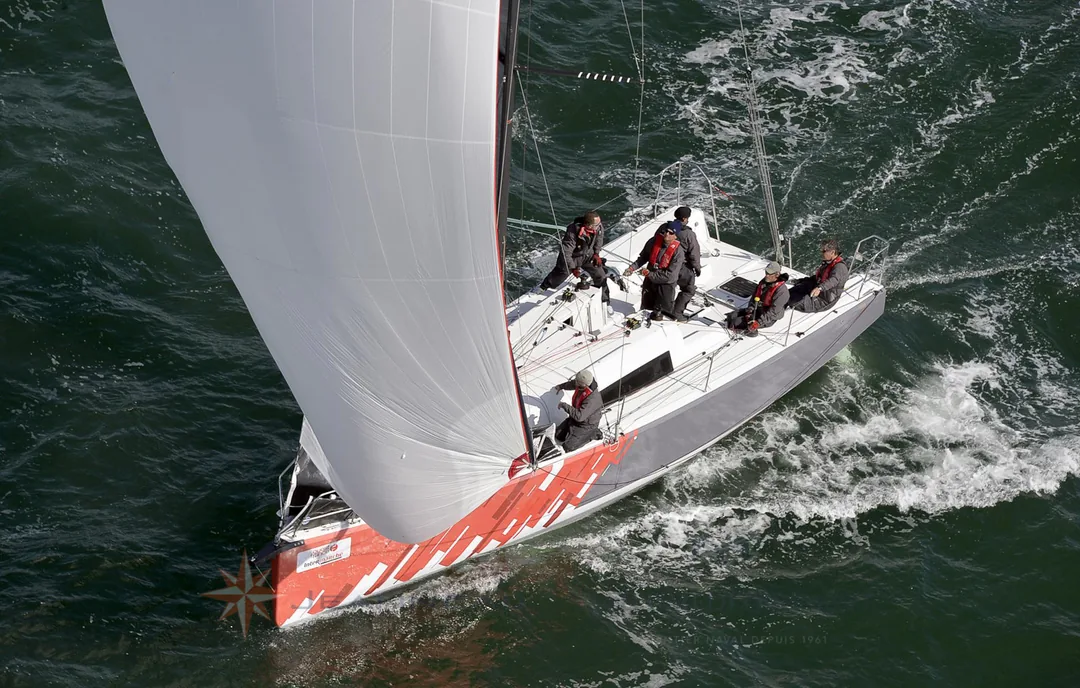 SUN FAST 3600 sailing