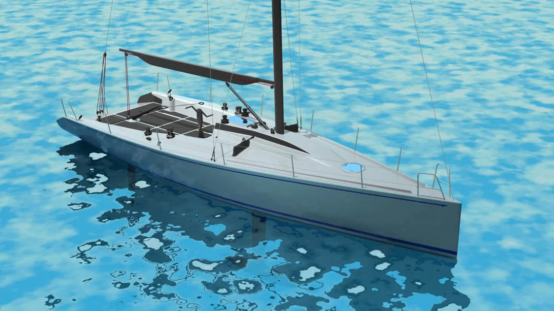 GP 42 sailing