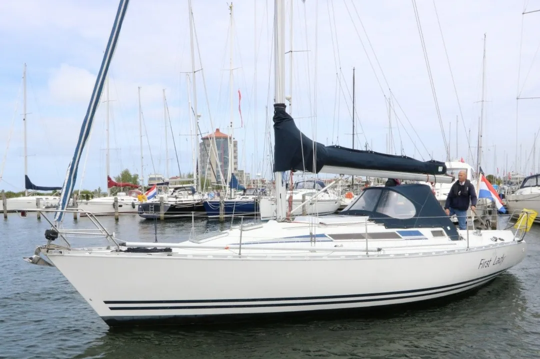FIRST 345 sailing