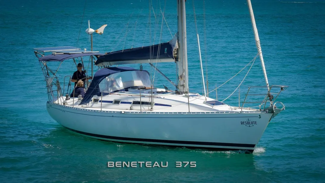 FIRST 375 sailing