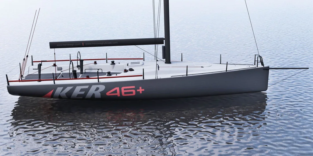 KER 46 sailing