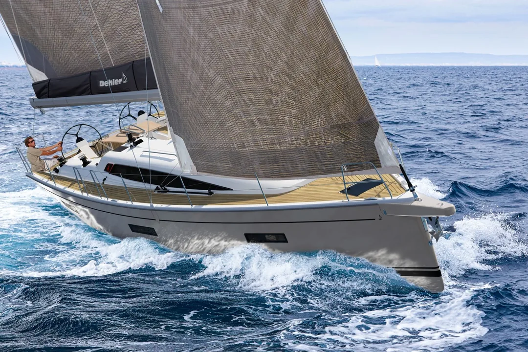 DEHLER 46 sailing
