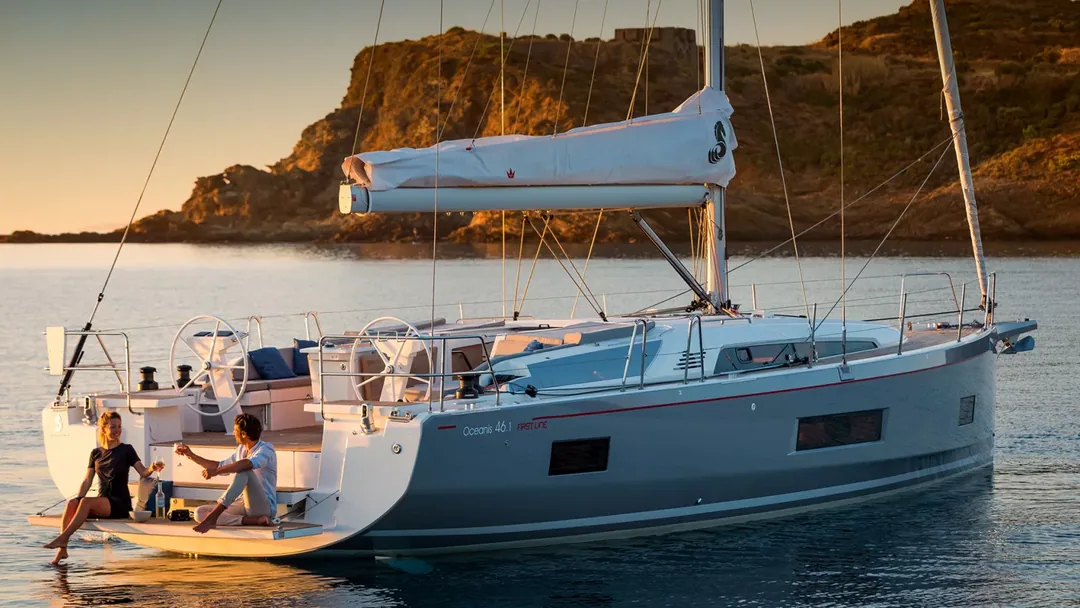 OCEANIS 46 sailing